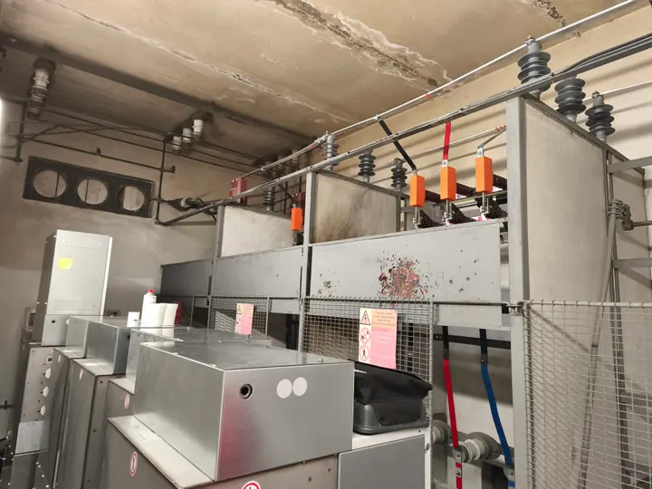 Technik der MS-Schaltanlage SERW