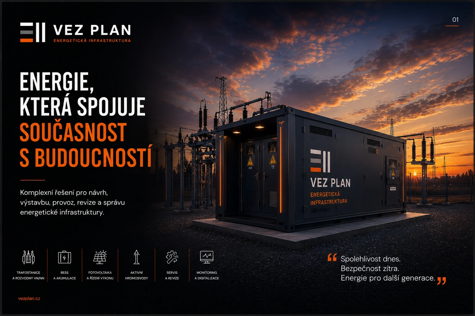 Brožura VEZ PLAN, strana 1
